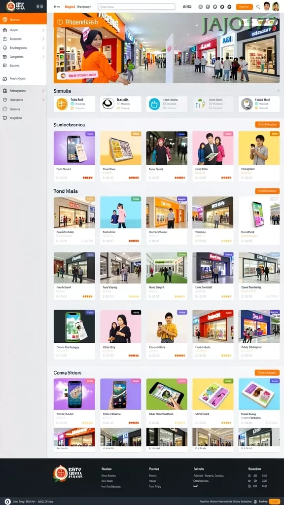 Cuplikan layar PGG68 — menu navigasi