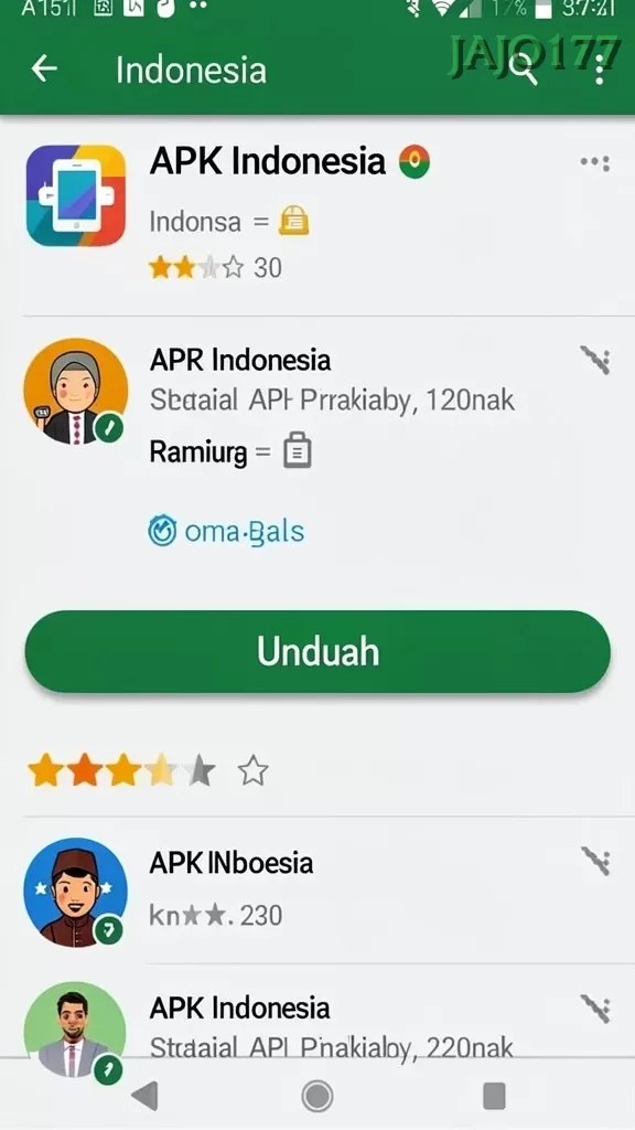 Cuplikan layar AMS789 — menu navigasi
