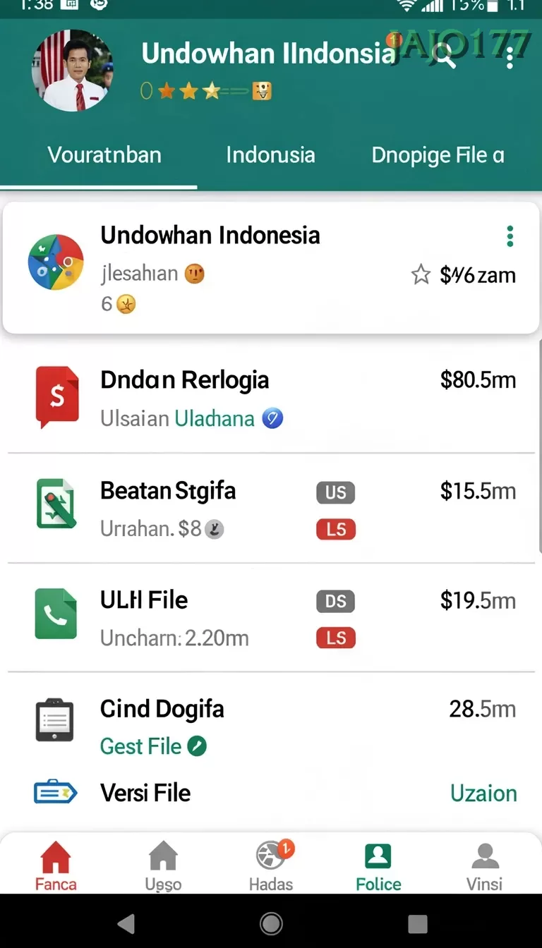 Cuplikan layar AMS789 — pengaturan akun