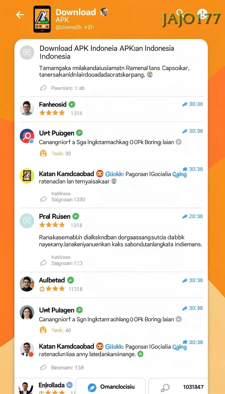Cuplikan layar PGG68 — aktivitas
